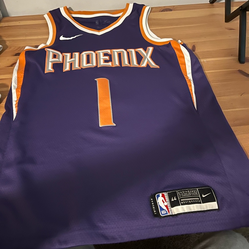 Men’s Devin Booker Sewn Jersey Size Medium 44 Brand new no tag